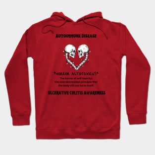 Ulcerative Colitis Awareness, Horror Autotoxicus Hoodie